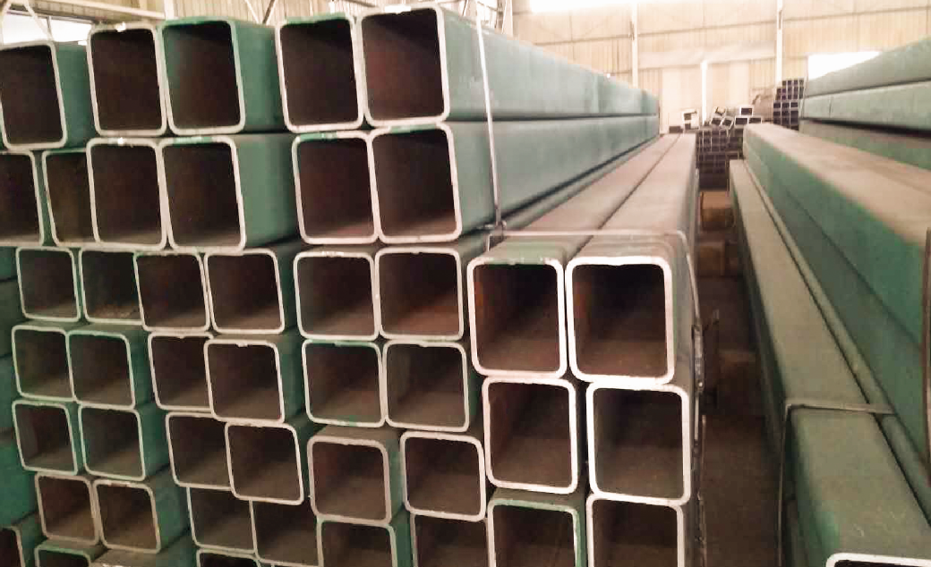 Square rectangular pipe with straight seam submerged arc welding